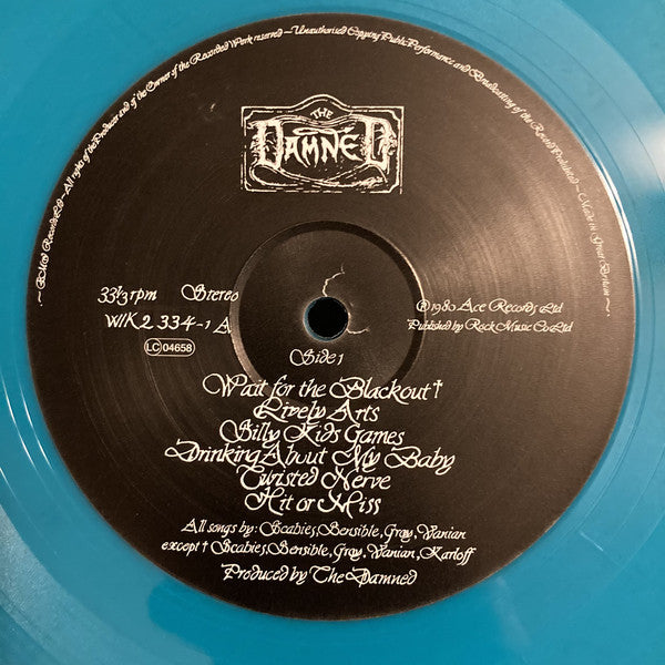 The Damned : The Black Album (2xLP, Album, Ltd, RE, RP, Min)