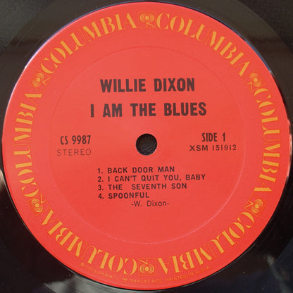 Willie Dixon : I Am The Blues (LP, Album, RP, Pit)