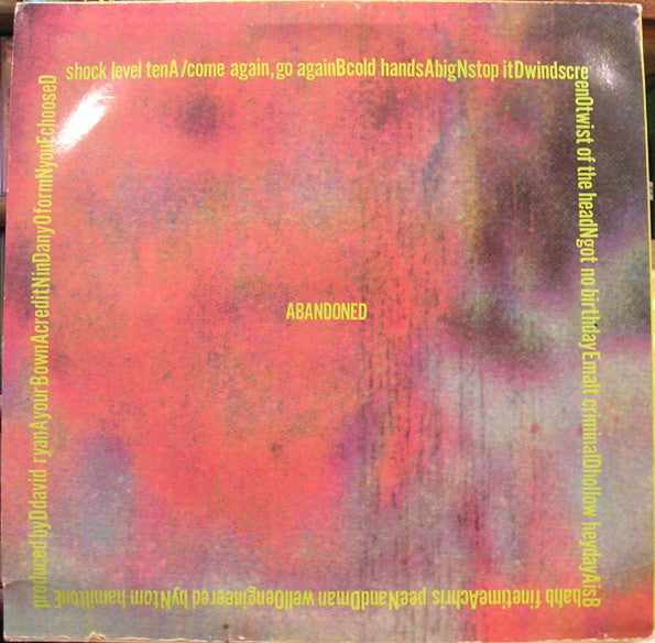 Hollow Heyday : Abandoned (LP)