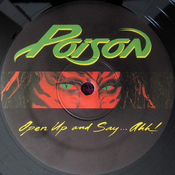 Poison (3) : Open Up And Say ...Ahh! (LP, Album, RP)