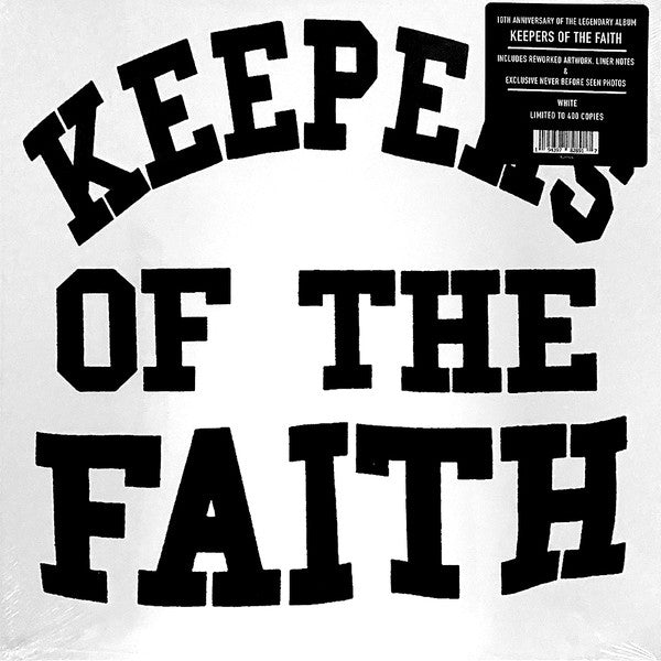 Terror (3) : Keepers Of The Faith (LP, Album, Ltd, RE, Whi)