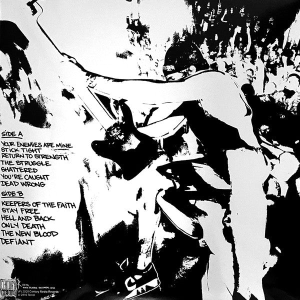 Terror (3) : Keepers Of The Faith (LP, Album, Ltd, RE, Whi)
