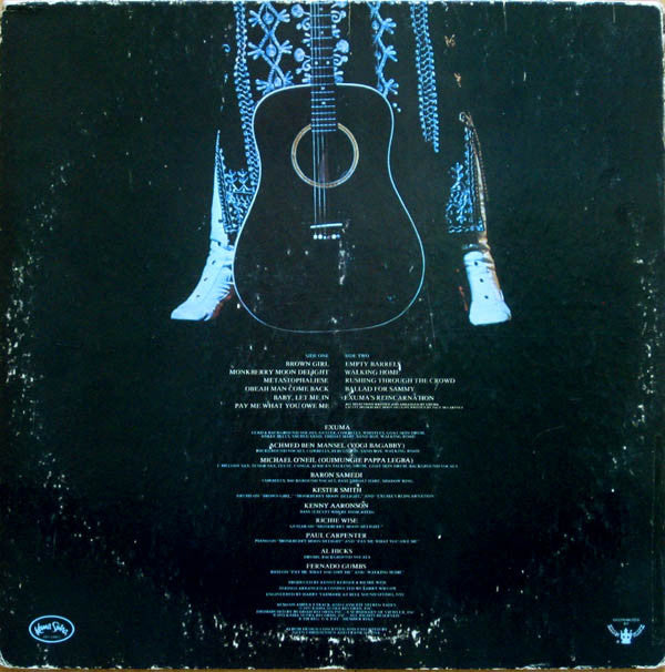 Exuma : Reincarnation (LP, Album, Gat)