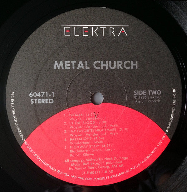 Metal Church : Metal Church (LP, Album)