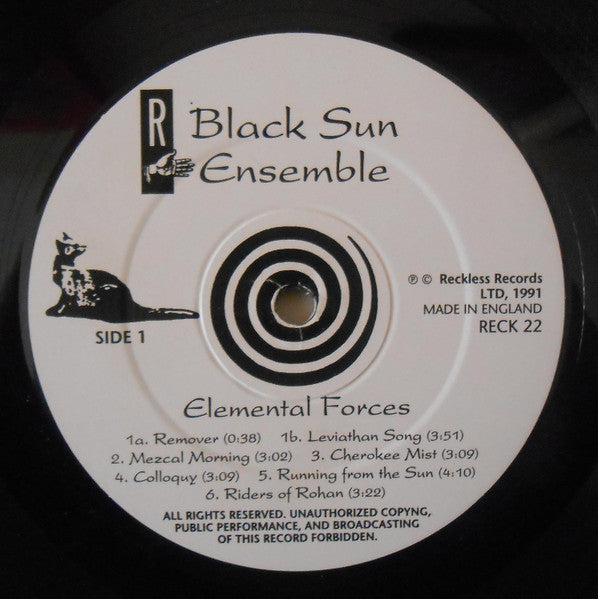 Black Sun Ensemble : Elemental Forces (LP, Album)