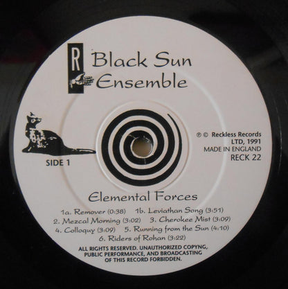 Black Sun Ensemble : Elemental Forces (LP, Album)