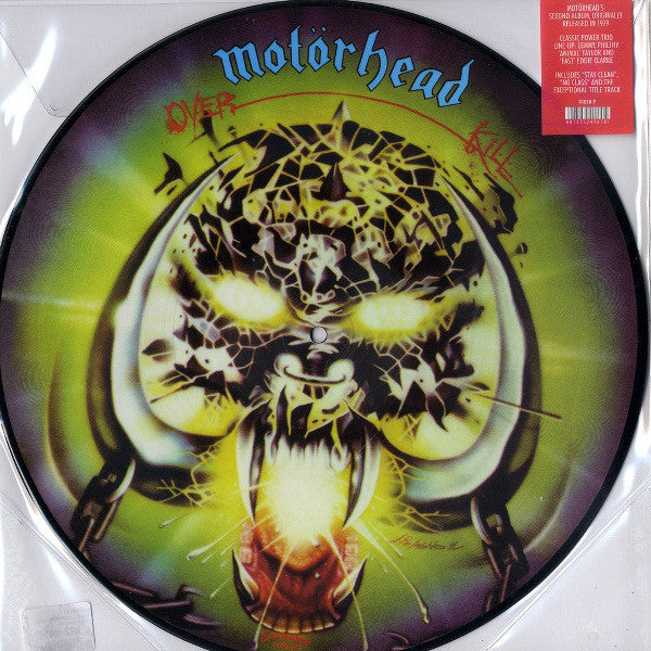 Motörhead : Overkill (LP, Album, Pic, RE)