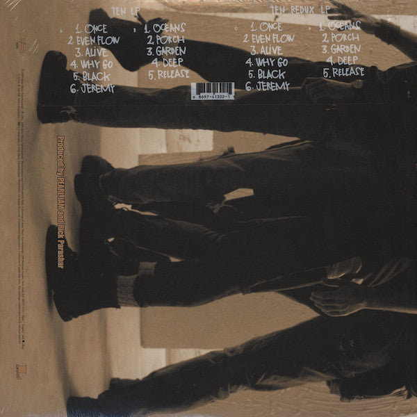 Pearl Jam : Ten (LP, Album, RE, RM, 180 + LP, Album, 180 + Gat)