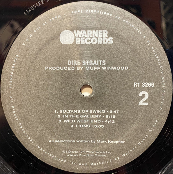 Dire Straits : Dire Straits (LP, Album, RE, RM, 180)