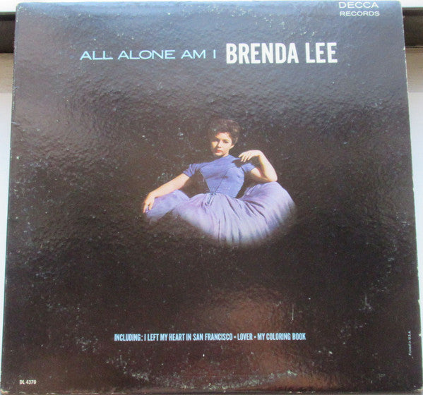 Brenda Lee : All Alone Am I (LP, Album, Mono)