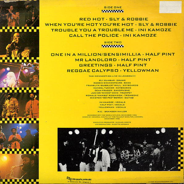 Various : Taxi Connection Live In London !!!! (LP, Album)