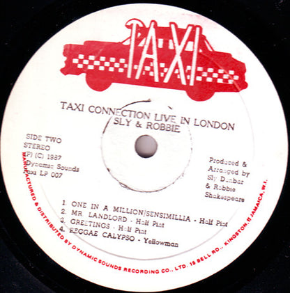 Various : Taxi Connection Live In London !!!! (LP, Album)