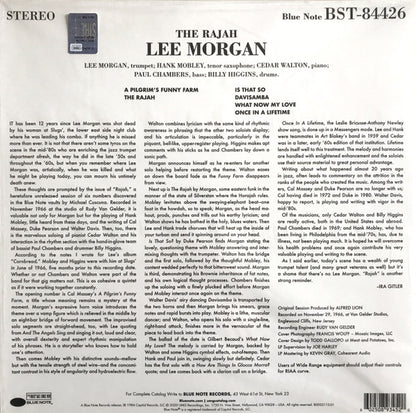 Lee Morgan : The Rajah (LP, Album, RE, 180)