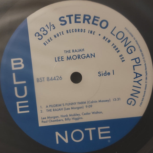 Lee Morgan : The Rajah (LP, Album, RE, 180)