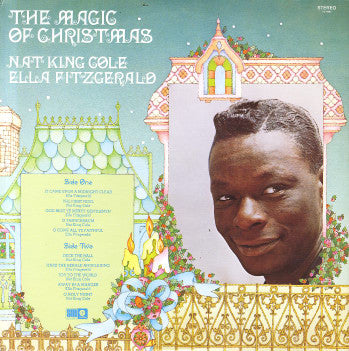 Nat King Cole / Ella Fitzgerald : The Magic Of Christmas (LP, Comp, Gol)