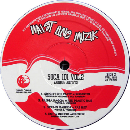 Various : Soca 101 Volume 2 (2xLP, Comp)