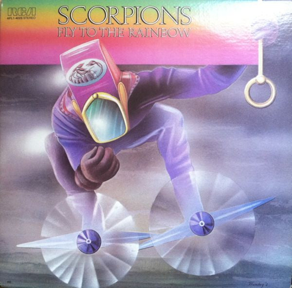 Scorpions : Fly To The Rainbow (LP, Album, RE)