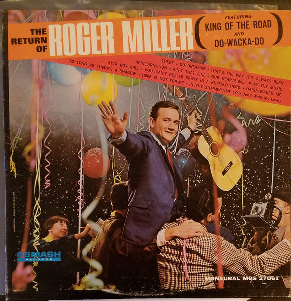 Roger Miller : The Return Of Roger Miller (LP, Album, Mono, Ric)