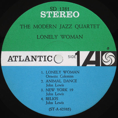 The Modern Jazz Quartet : Lonely Woman (LP, Album)