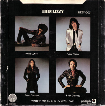 Thin Lizzy : Waiting For An Alibi (7", Single, Non)