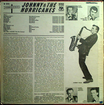 Johnny & The Hurricanes* : Stormsville (LP, Album, Mono)