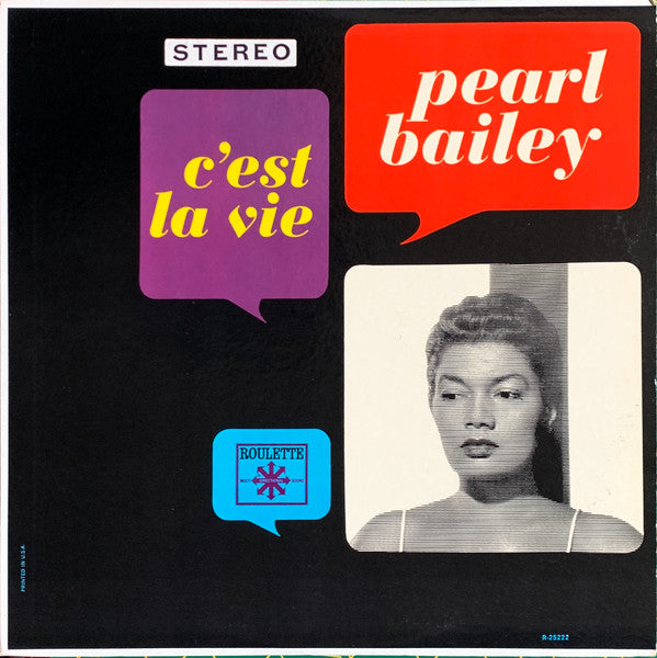 Pearl Bailey : C'Est La Vie (LP, Album)