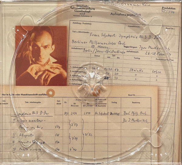 Franz Schubert, Berliner Philharmoniker, Igor Markevitch : Sinfonie Nr. 3 D-Dur / Sinfonie Nr. 4 C-Moll (Tragische Sinfonie) (CD, Comp, Mono, Dig)