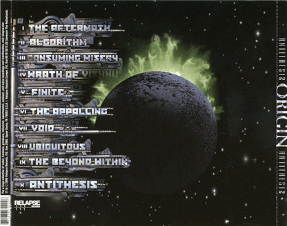 Origin (7) : Antithesis (CD, Album)