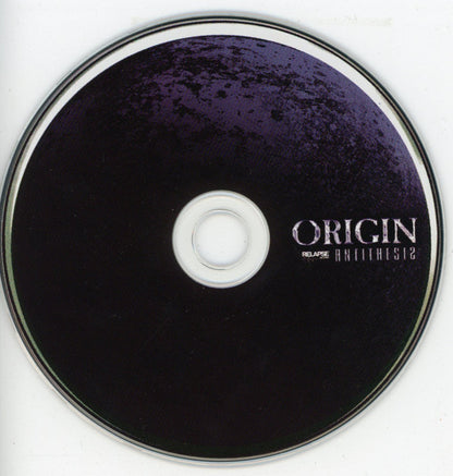 Origin (7) : Antithesis (CD, Album)
