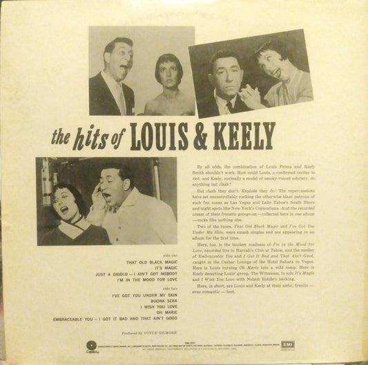 Louis & Keely* : The Hits Of Louis & Keely (LP, Comp, RE)