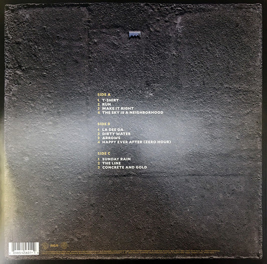 Foo Fighters : Concrete And Gold (LP + LP, S/Sided, Etch + Album)