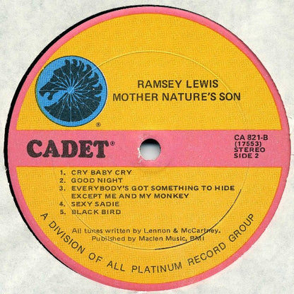 Ramsey Lewis : Mother Nature's Son (LP, Album, RE)