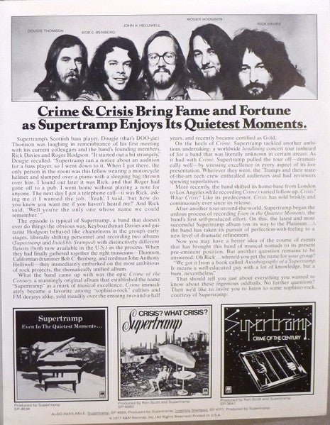 Supertramp : Supertramp (LP, Album, Pit)