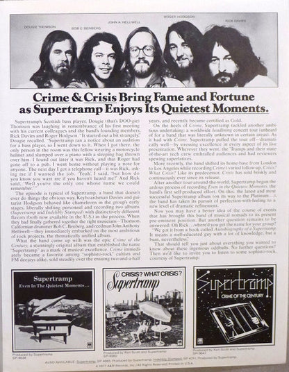 Supertramp : Supertramp (LP, Album, Pit)