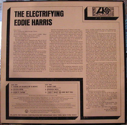 Eddie Harris : The Electrifying Eddie Harris (LP, Album, CT )