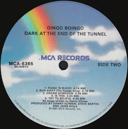 Oingo Boingo : Dark At The End Of The Tunnel (LP, Album)