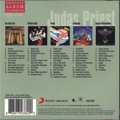 Judas Priest : Original Album Classics (Box, Comp, RE, Car + CD, Album, RE, Min + CD, Albu)