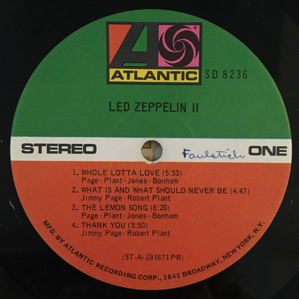 Led Zeppelin : Led Zeppelin II (LP, Album, Gat)
