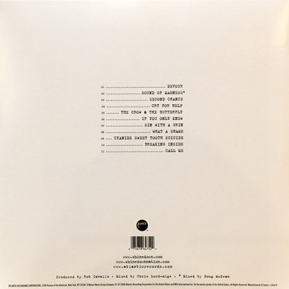 Shinedown : The Sound Of Madness (LP, Album, Ltd, RE, Whi)