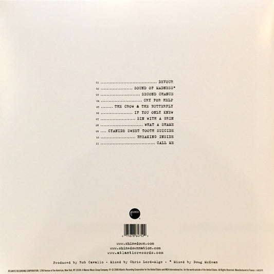 Shinedown : The Sound Of Madness (LP, Album, Ltd, RE, Whi)