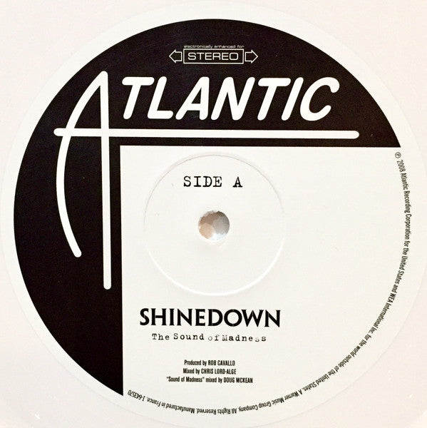 Shinedown : The Sound Of Madness (LP, Album, Ltd, RE, Whi)