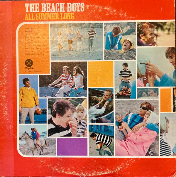 The Beach Boys : All Summer Long (LP, Album, RE)