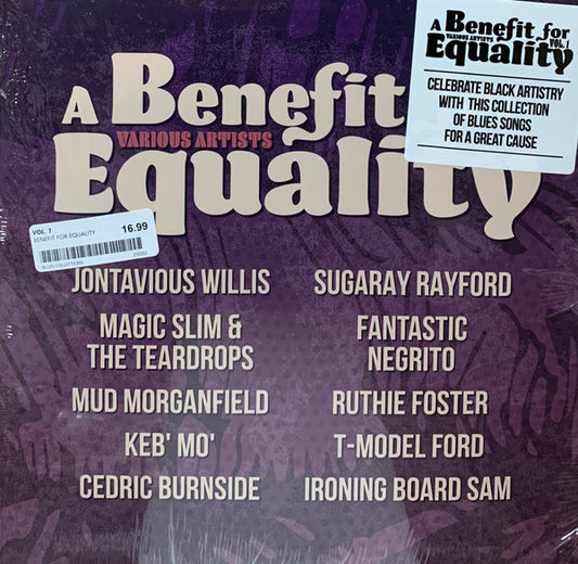 Various : A Benefit For Equality Vol. 1 (LP, Comp, Ltd)