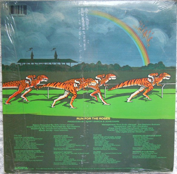 Jerry Garcia : Run For The Roses (LP, Album)