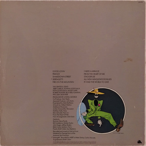 Grateful Dead* : Shakedown Street (LP, Album, Hub)