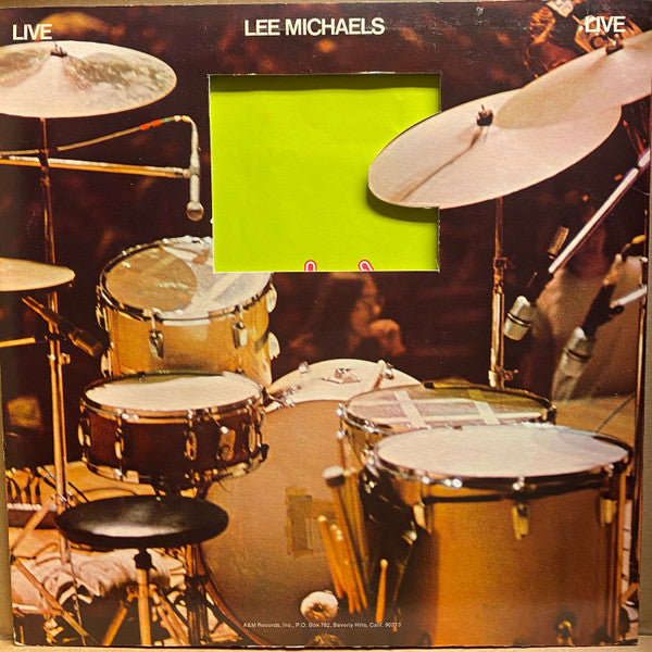 Lee Michaels : Live (2xLP, Album, Pit)
