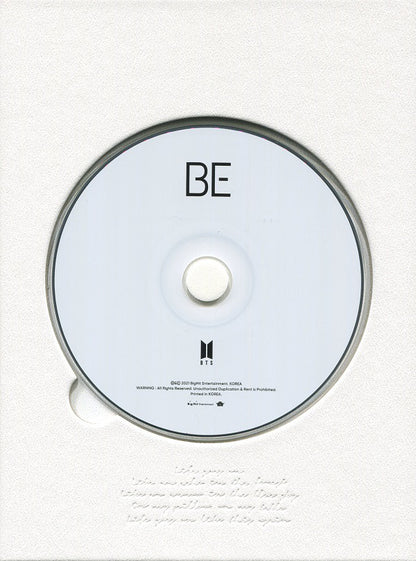 BTS (4) : BE (Essential Edition) (CD, RE, S/Edition)