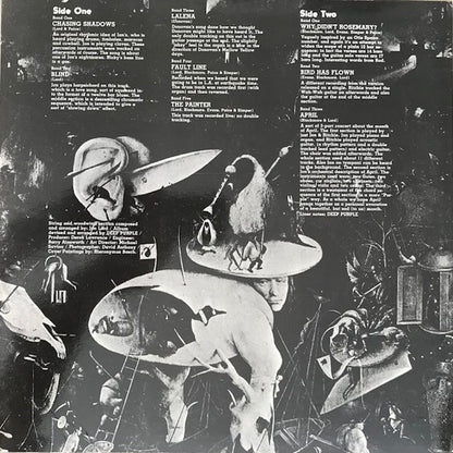 Deep Purple : Deep Purple (LP, Album, RE, Unofficial)