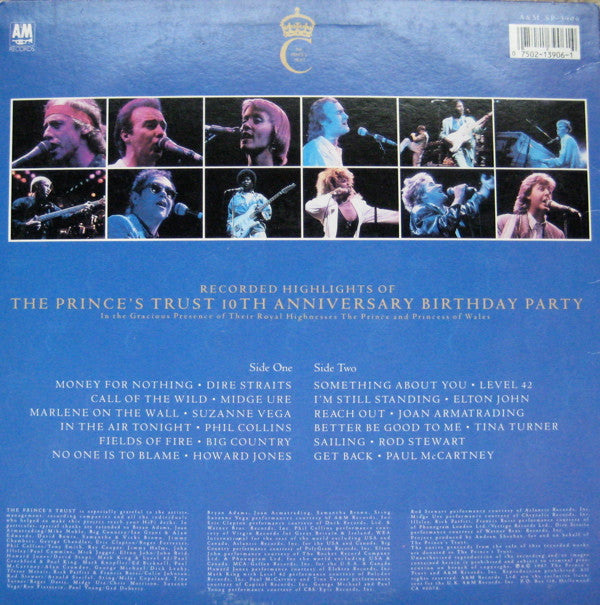 Various : Recorded Highlights Of The Prince's Trust 10th Anniversary Birthday Party (LP)