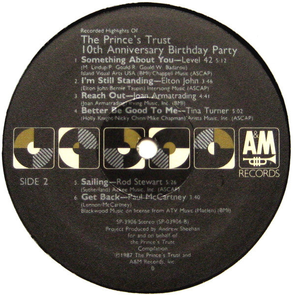 Various : Recorded Highlights Of The Prince's Trust 10th Anniversary Birthday Party (LP)